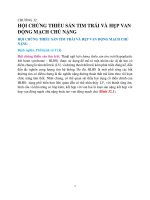 Chương 32 hội chứng thiểu sản tim trái và hẹp van Động mạch chủ nặng
