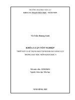 Thiết kế và sử dụng bài tập Đánh giá năng lực trong dạy học môn khoa học 4