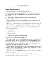Đề cương Ôn tập tâm lý (1)