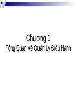 Tổng quan về quản lý Điều hành