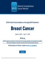 Breast nccn