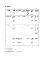 Tính toán thiết kế bể MBR