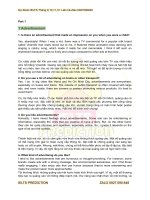 Forecast speaking q1 (booklet 2020)
