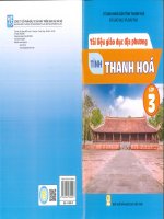 Tài liệu giáo dục Địa phương lớp 3 tỉnh thanh hoá