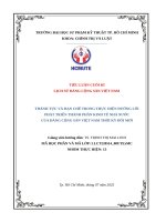 Thành tựu và hạn chế trong thực hiện Đường lối phát triển thành phần kinh tế nhà nước của Đảng cộng sản việt nam thời kỳ Đổi mới