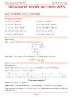 Lý thuyết toán 10