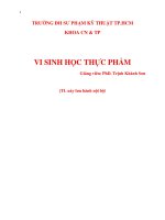 Vi sinh tp dịch