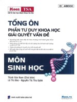 TỔNG ÔN MÔN SINH HỌC (PHẦN TƯ DUY)