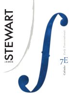 James stewart calculus early transcendentals 7th edition 2012 1 20ng7to 1ck11on