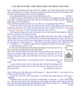 Cơ chất lỏng   lực  công   công suất (xong)