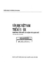 VĂN HỌC VIỆT NAM THẾ KỶ X - XIX