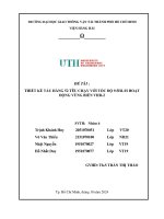 Thiết kế tàu container (Bài tập lớn)