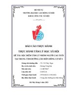 BC tâm lý học xã hội