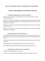 Gợi ý cách làm Đề cương ôn tập môn giới và phát triển