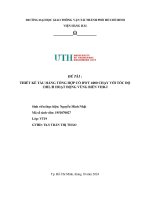 Thiết kế tàu vận tải đi biển (bài tập lớn)