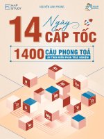 1400 câu trắc nghiệm full bìa ôn thi hóa 12