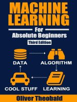 Machine learning for absolute beginners
