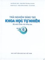TRẢI NGHIỆM SÁNG TẠO KHTN LỚP 6 - TẬP 1