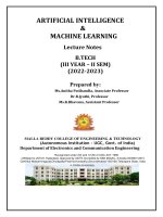 Ai & ml digital notes