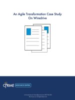 Agile case study wiredrive cprime