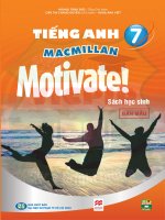 Tiếng Anh 7 Motivate (sách học sinh)