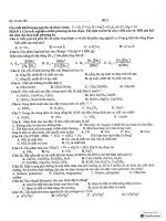 Đề thi gki 1 hoá 11
