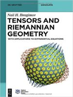 Tensors and Riemannian Geometry With Applications to Differential Equations Ibragimov N.H.