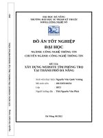 Xây dựng website tìm phòng trọ tại thành phố Đà nẵng