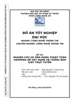 Nghiên cứu và Ứng dụng thuật toán hamming Để xây dựng hệ thống bán giày trực tuyến
