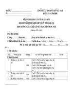 Phụ lục 1,2,3  công nghệ 9  Điện sách CTST