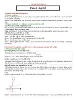 Tổng hợp lí thuyết toán 9_Đại số (bám sát SGK mới 2018)
