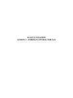 F6 acca lesson 3   module fct (foreign contractor tax)