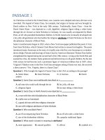 Topic cultural diversity  Đa dạng văn hóa  chủ Đề Đọc hiểu tiếng anh