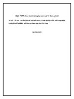 Tổ chức các nền kinh tế mới nổi brics một số phát triển mới trong khía cạnh pháp lý và kiến nghị cho sự tham gia của việt nam