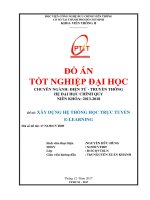 Đề tài xây dựng hệ thống học trực tuyến e learning