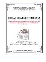 Ứng dụng công nghệ thông tin trong quá trình vận hành các quy trình quản lý nhằm nâng cao hiệu quả công tác cải cách hành chính tại trung tâm