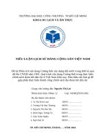 Phân tích nội dung cương lĩnh xây dựng Đất nước trong thời kỳ quá Độ lên cnxh năm 1991  quá trình vận dụng cương lĩnh trong thực hiện chính sách Đoàn kết dân tộc Ở việt nam hiện nay