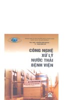 Công nghệ xử lý nước thải bệnh viện (nxb khoa học kỹ thuật 2004)   nguyễn xuân nguyên, 200 trang