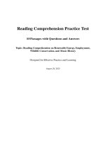 10 Bài Đọc Hiểu Tiếng Anh Chủ Để Giáo Dục, Lịch Sử, Khoa Học, Xã Hội_10.Pdf