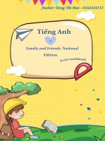 Bài Tập Bổ Trợ - Family and Friends 1