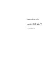 20 bài Đọc hiểu luyện thi jlpt n5