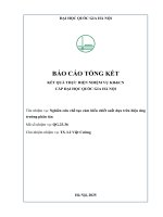 00060000977 nghiên cứu chế tạo cảm biến chiết suất dựa trên hiệu Ứng trường phân tán