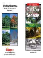 20 the four seasons   level e