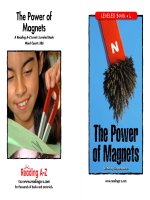 14 the power of magnets   level l