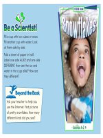 12 weather k 2 focus book snowflakes