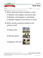 08 k 2 weather book quiz   mid