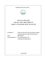 00060000989 trầm cảm trước sinh Ở phụ nữ mang thai tại bệnh viện phụ sản hà nội và một số yếu tố liên quan