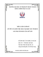 Tiểu Luận Cuối Kỳ Lễ Tết Của Dân Tộc Hoa Tại Khu Vực Tp.hcm Giá Trị Văn Hoá Cần Giữ Gìn.pdf