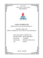 Báo cáo chuyên Đề thực tế tên Đơn vị thực tập công ty cổ phần tư vấn và Đầu tư xây dựng delta