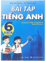 Bài tập bổ trợ tiếng anh global 6 tập 1